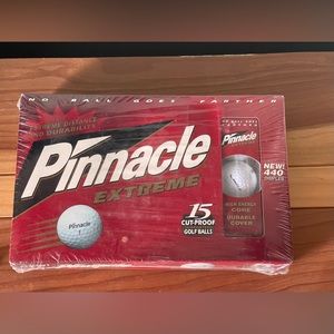 Pinnacle Golf Balls, 15 Ball Pack, new Unopened Vintage